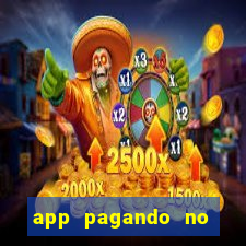 app pagando no cadastro via pix